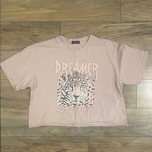 Dreamer Graphic Short Sleeve Tee - Pink